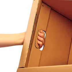 Fellowes 6203601 storage box Rectangular Cardboard Natural