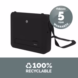 Fellowes Laptop Carry Case with Built-in Laptop Stand - Breyta Lockable Laptop Carry Case for Hybrid Working & Laptops Up To 14"/4KG - Black - Additional view 7