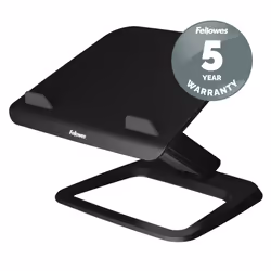 Fellowes Laptop Stand for Desk - Hana LT Laptop Stand for the Home and Office - Adjustable Laptop Stand with 3 Height Adjustments - Max Monitor Size 19", Max Weight 4.5KG - Black - Additional view 8