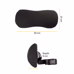 Fellowes Back Support for Office Chair Breyta Lumbar Cushion - Additional view 4