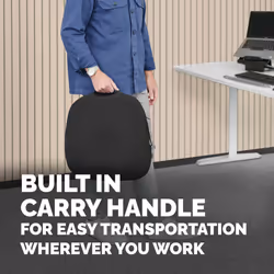 Fellowes Seat Cushion for Office Chair Breyta Wedge Seat Cushion with Coccyx Cut Out - Additional view 7