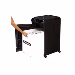 Fellowes 100135793 paper shredder Confetti shredding Black - Additional view 5
