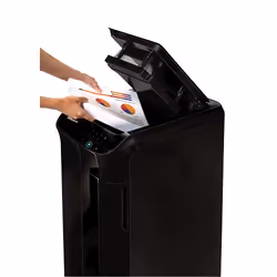Fellowes 100135793 paper shredder Confetti shredding Black - Additional view 6