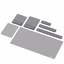 Fellowes Keyboard Wrist Rest Breyta Compact Keyboard Wrist Support with Antibacterial Protection Ergonomic Wrist Support Grey - Additional view 7