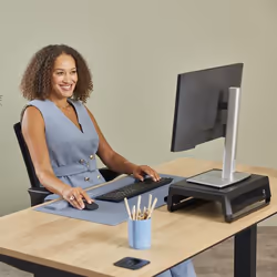 Fellowes Keyboard Wrist Rest Breyta Keyboard Wrist Support with Antibacterial Protection Ergonomic Wrist Support Marine - Additional view 4