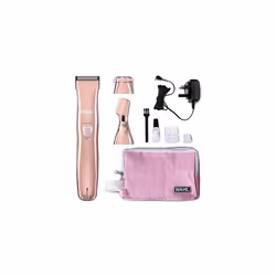 Wahl 3-in-1 Ladies Face and Body Hair Remover, Womens Hair Removal Trimmer, Female Rotary Shaver, Eyebrow Shaper, Comb Attach ...