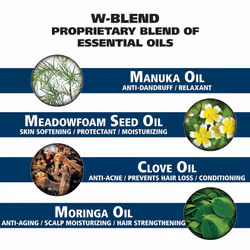 Wahl Beard Wash Face Exfoliator with Essential Oils for Moisturizing Skin Beard Hair - Manuka Oil  Meadowfoam Seed Oil  Clove Oil  Moringa Oil  and Mo