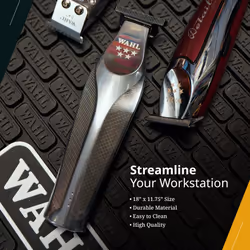 Wahl Professional Tool Mat Slip Resistant Barber Station Mat 18 X 11.75