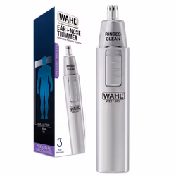 Wahl Rinseable Ear & Nose Hair Trimmer | Battery Operated - 5560-500