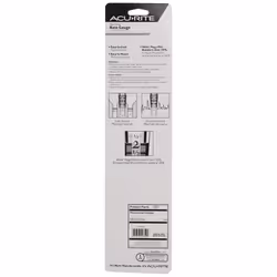 AcuRite 5"""" Capacity Easy-to-Read Magnifying Acrylic  Blue (00850A3) Rain Gauge