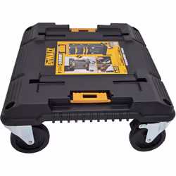 DEWALT Tool Storage Organizer Cart Use With TSTAK System Heavy Duty Wheels for Rolling Organizer for Jobsites (DWST17889)