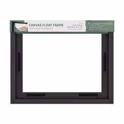 MCS Canvas Float Frames 11x14 Frame  Black Frame for Finished Canvases  Vertical & Horizontal Wall Hanging Large Frame with A ...