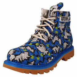 Ladies Caterpillar Casual Ankle Boots Ridge Walala P307616 - Blue, UK 4