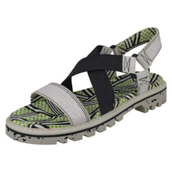 Ladies Caterpillar Open Toe Casual Sandals Ismay - White, UK 4