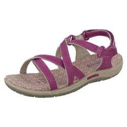) Girls Merrell Casual Sandals Jazmin - UK 9 Child, Berry (Purple