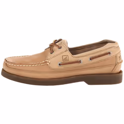 Sperry Mens Mako 2-Eye Boat Shoe  Oak  10.5