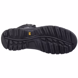 ) Caterpillar Framework Leather Black Safety Boots - Black, 13 (Adults'