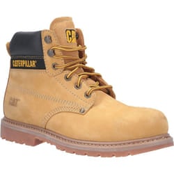 Caterpillar Men's Powerplant GYW Safety Boot Honey Size 10