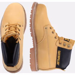 ) Caterpillar Powerplant S3 Nubuck Honey Safety Boots - Gold, 9 (Adults' - Additional view 5