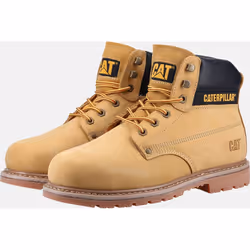 ) Caterpillar Powerplant S3 Nubuck Honey Safety Boots - Gold, 11 (Adults' - Additional view 6