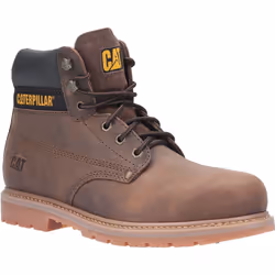 Caterpillar Men's Powerplant GYW Safety Boot Brown 12