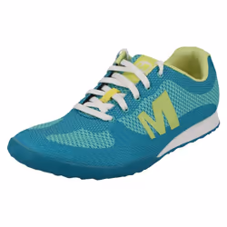 Ladies Merrell Lace Up Trainers Civet - Blue, UK 3.5