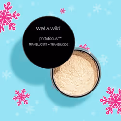 Photo Focus Loose Setting Powder, Silky Weightless Setting Powder to Set, Mattify, Absorb Oil and Bake, Soft-Focus Effect, Translucent Shade, 20g