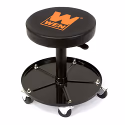 WEN 73012 300-Pound Capacity Pneumatic Rolling Mechanic Stool Seat