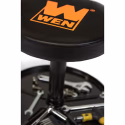 WEN 73012 300-Pound Capacity Pneumatic Rolling Mechanic Stool Seat