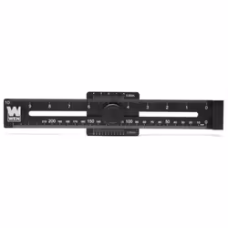 WEN ME251R 10-Inch Aluminum Offset Marking Gauge and Layout Tool with Laser-Etched Scale