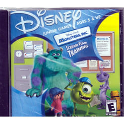 Disney Pixar Monsters Inc Scream Team Training Jewel Case - Ages 5 & Up - PC