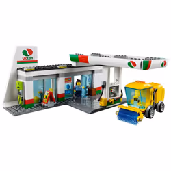 LEGO City Town 60132 Service Station Building Kit (515 Piece)