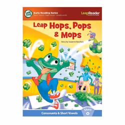 LeapFrog LeapReader Learn to Read Phonics Book Set 1: Short Vowels (Works with Tag)