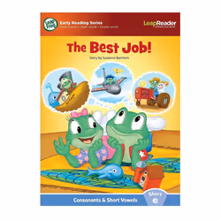 LeapFrog LeapReader Learn to Read Phonics Book Set 1: Short Vowels (Works with Tag)