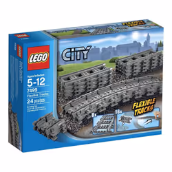LEGO City Flexible Tracks 7499 Train Toy Accessory