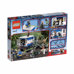 LEGO Jurassic World Raptor Rampage 75917 Building Kit