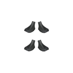 VTread Tapered Four Pack of Extra Durable Rubber Replacement Tips Replacement Feet/Paws/Ferrules/Caps for Trekking Poles - Fits All Standard Hiking an
