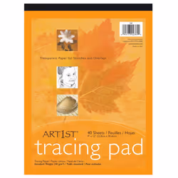 Pacon 2369 9"""" X 12"""" Tracing Pad 40 Count