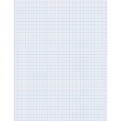 Pacon P2411, Light Blue, 500 sheets, Squared paper, 21.5 cm, 27.9 cm, Boy/Girl
