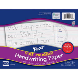 Pacon Multi-Program Handwriting Papers