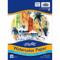 Pacon P4925, Art paper, 190 g/m², 50 sheets