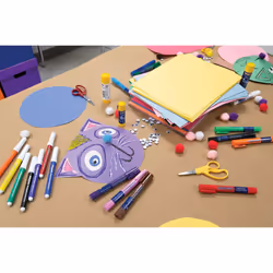 Prang (Formerly SunWorks) Construction Paper  Orange  18"" x 24""  50 Sheets
