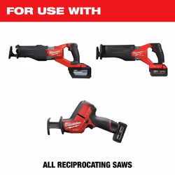 Electric Tool 48-00-1600 Sewall Torch Bi-Metal Reciprocating Saw Blade, 12" L x 2-1/8" W x 1/16" T