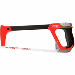 Milwaukee 48220050 12" High Tension Hacksaw, Red/Black