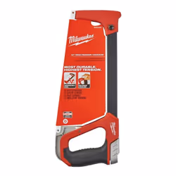 Milwaukee 48220050 12" High Tension Hacksaw, Red/Black