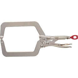Milwaukee 48223533 9" Deep Reach Locking C-Clamp, Silver