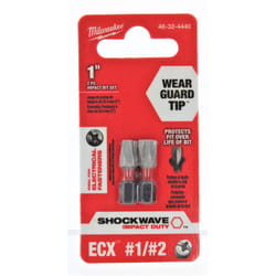 Milwaukee 48-32-4440 Insert bit Ecx 1/4""""Hex  2 Pack