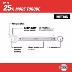 MLW48-22-9515 Combination Wrench Set  Metric