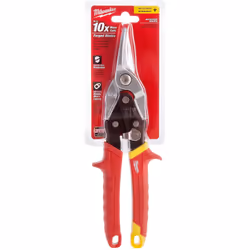 Milwaukee 48-22-4530 48224530 Metal Aviation Snips Straight Cut, Red