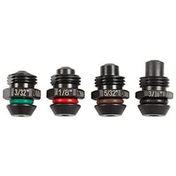 Milwaukee Rivet Nose Pieces (3/32  1/8  5/32  3/16)